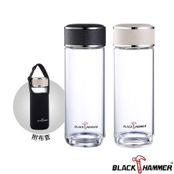 波特耐熱玻璃水瓶500ml (附布套)BH-G501