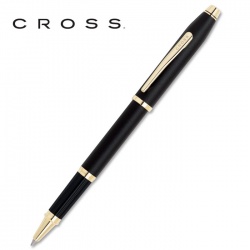 CROSS 高仕新世紀 霧黑金夾 鋼珠筆 CR2504