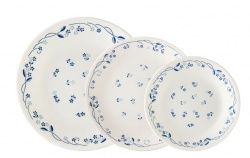 【CORELLE 康寧餐具】古典藍三件式餐盤組