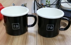 高階OEM 琺瑯杯