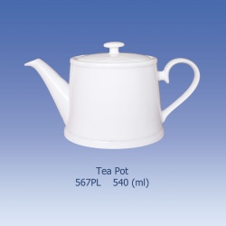 茶壺 567PL(540ML)、客製化茶具、多色LOGO印刷