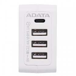 3USB+TYPE-C智慧快充充電器
