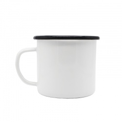 客製化琺瑯杯 搪瓷杯 8x8cm/380ml