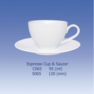 咖啡杯盤組 C065+S065 陶瓷咖杯杯訂做 客製化 咖啡杯禮品 咖啡杯贈品