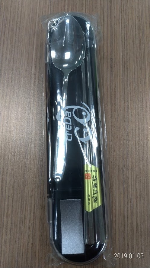 客製化餐具組 雅居特級方筷盒組 單色印刷